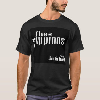 T-shirt Os filipinos: Junte-se à família