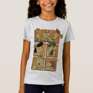 T-shirt Os Flintstones & os Rubbles dos Flintstones  