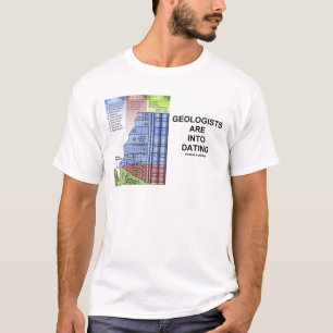 T-shirt Os geólogos são no namorando (o humor Geological)
