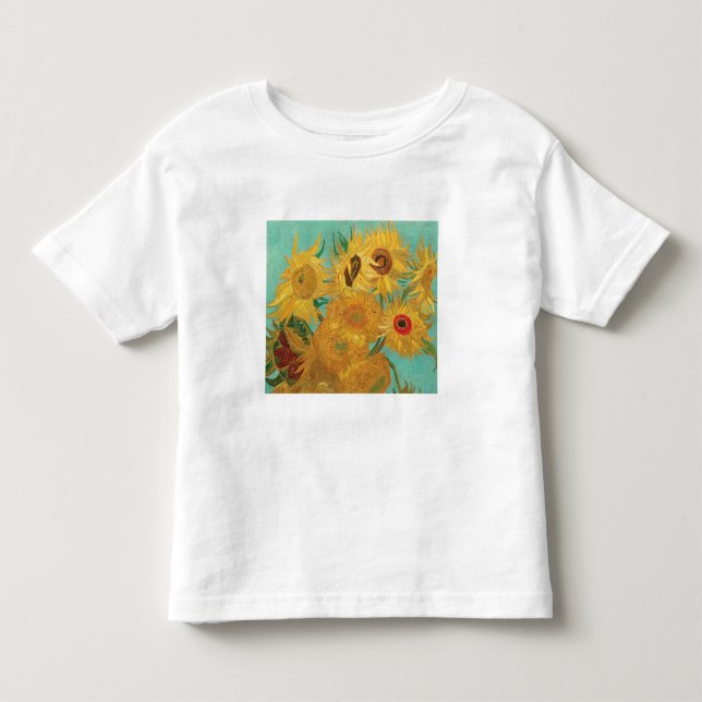 T-shirt Os girassóis de Van Gogh (Frente)