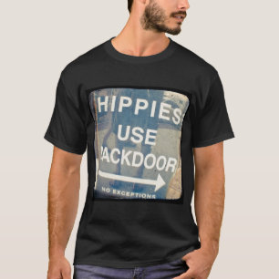 T-shirt Os hippys usam o Tshirt dos homens secretos