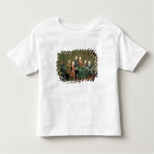 T-shirt Os irmãos Clarke com outros cavalheiros que tomam