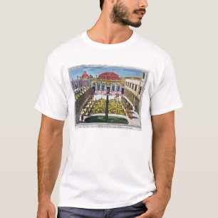 T-shirt Os jardins do parque do mirabelle, Salzburg, Austr