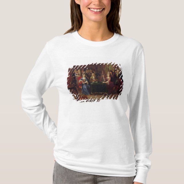 T-shirt Os jogadores de cartão, 1699 (Frente)