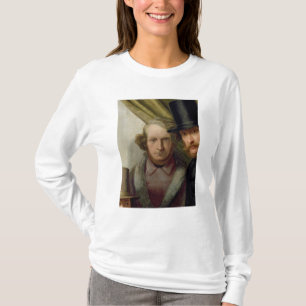 T-shirt Os membros do clube do artista de Hamburgo, 1840