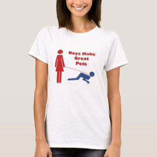T-shirt Os meninos fazem a animais de estimação do