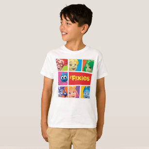 T-shirt Os miúdos & o carrinho de Fixies   Fixie