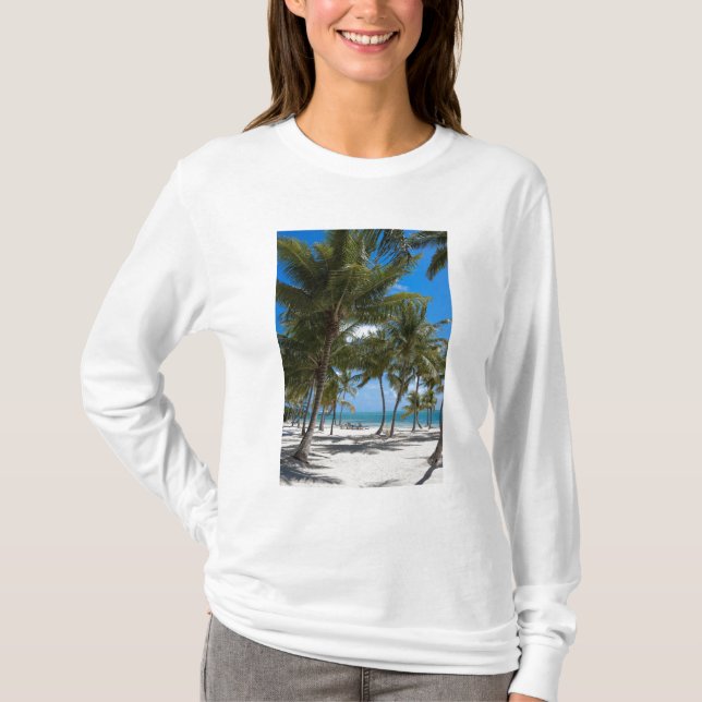 T-shirt Os Moorings Resort, Maratona, Key West, (Frente)
