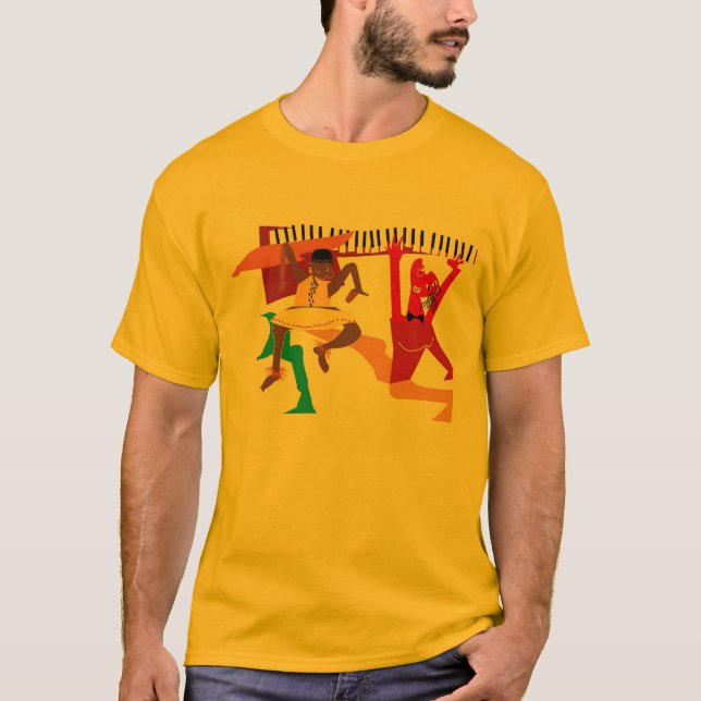 T-shirt Os músicos de Picasso (Frente)