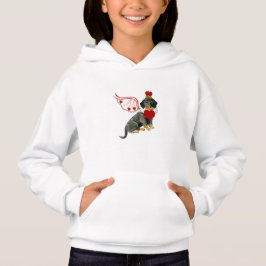 T-shirt Os namorados do Dachshund dos anjos de Gulliver