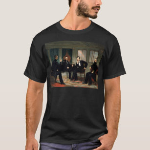 T-shirt Os pacificadores com Abraham Lincoln