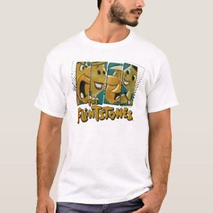T-shirt Os painéis retros do caráter cómico dos