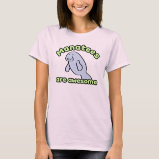 T-shirt Os peixes-boi são impressionantes