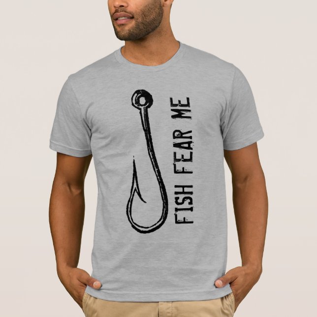T-SHIRT OS PEIXES TEMEM-ME (Frente)