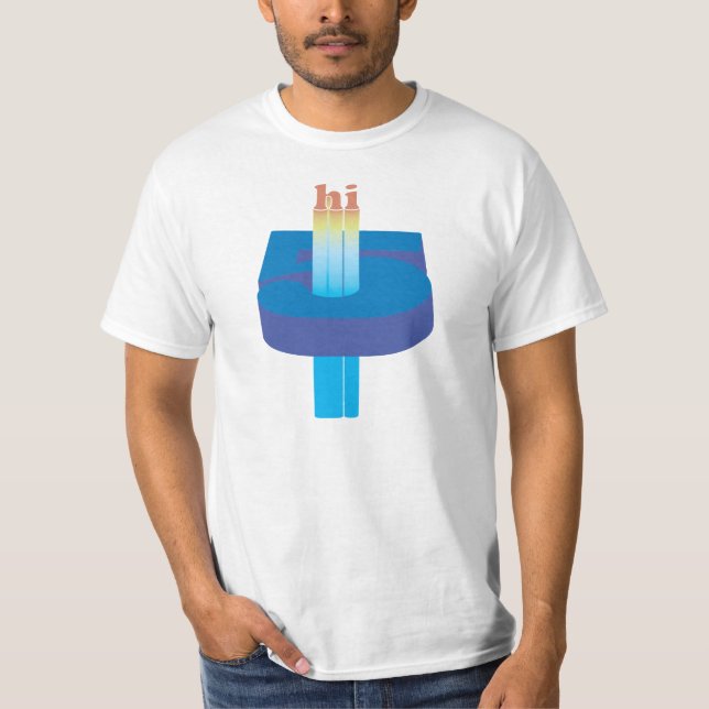 T-shirt os pífanos são significados ser altos (Frente)