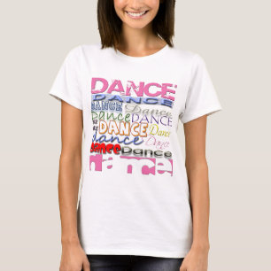 T-shirt Os produtos do dançarino da dança