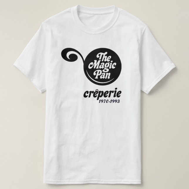 T-shirt Os Restaurantes Magic Pan de Illinois (Frente do Design)