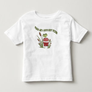 T-shirt Os sapos são os melhores amigos dos meninos