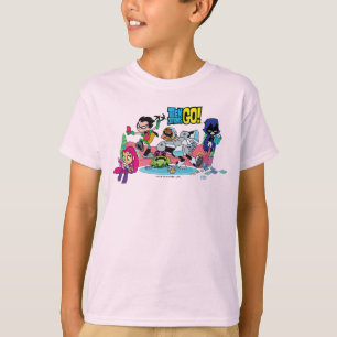 T-shirt Os titã adolescentes vão! aproximações Tentacl