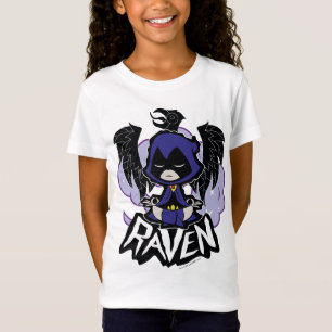 T-shirt Os titã adolescentes vão! ataque do corvo de  