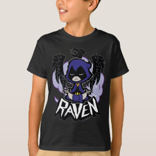 T-shirt Os titã adolescentes vão! ataque do corvo de  