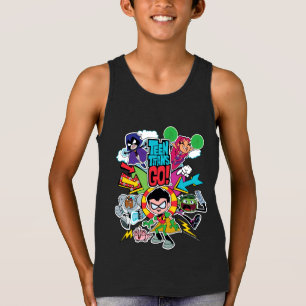 T-shirt Os titã adolescentes vão! gráfico da seta da