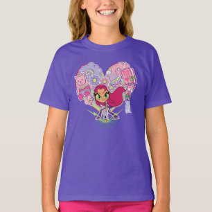 T-shirt Os titã adolescentes vão! gráfico do perfurador