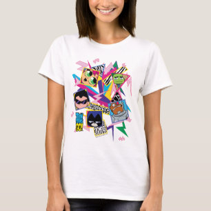 T-shirt Os titã adolescentes vão! os anos 90 retros de  