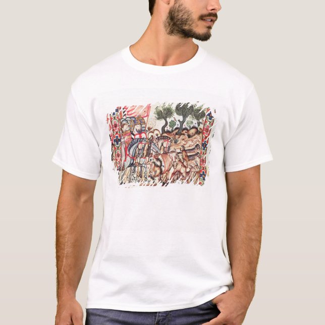 T-shirt Os turcos e amarram Regaining sua terra (Frente)