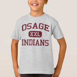 T-shirt Osage - indianos - júnior - lago Ozark Missouri