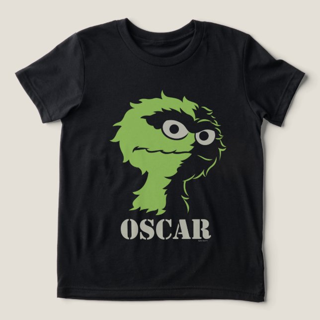 T-shirt Oscar, o Grouch Half (Design frontal)