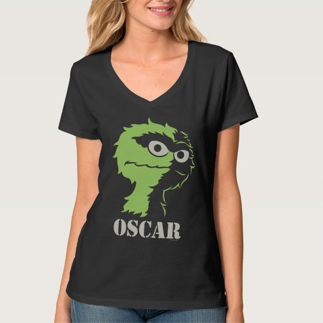 T-shirt Oscar, o Grouch Half (Frente)