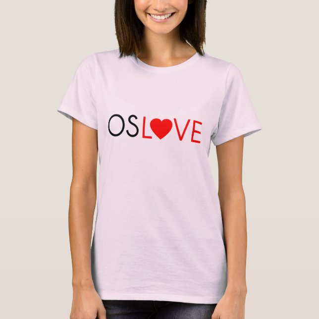 T-shirt OSLOVE Noruega (Frente)