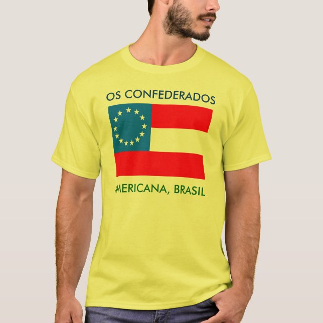 T-shirt Ósmio Confederados (Frente)