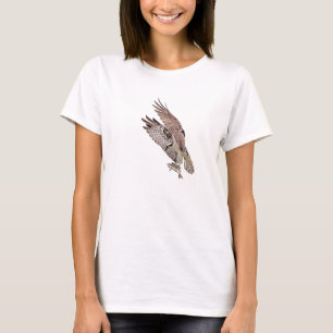 T-shirt Osprey com um peixe