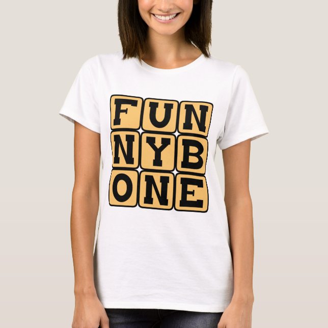 T-shirt Osso Engraçado, Úmero (Frente)