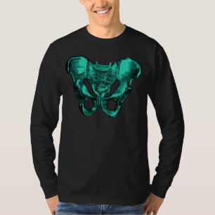 T-shirt Ossos humanos da pelve da anatomia