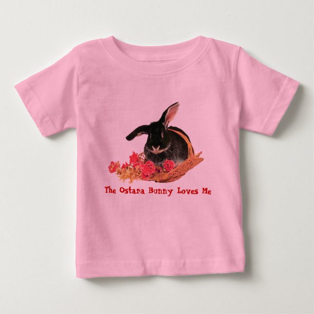 T-shirt Ostara Bunny Baby Tee (Frente)