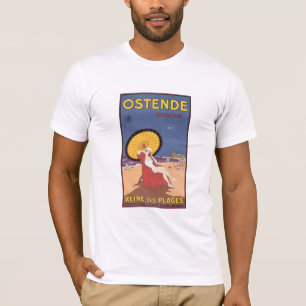 T-shirt Ostende: Plages do DES de Reine