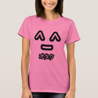 T-shirt Otaku Preto e Branco