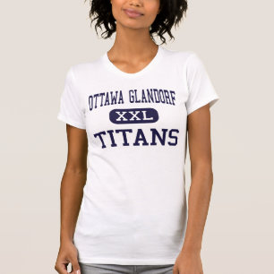 T-shirt Ottawa Glandorf - titã - alto - Ottawa Ohio