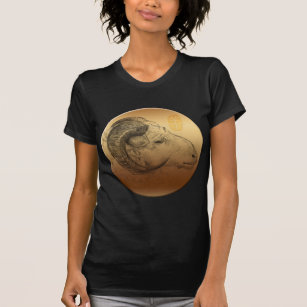 T-shirt Ouro ano Astrologia chinesa Zodiac Mulheres BT