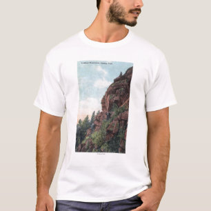 T-shirt Ouro, Colorado - Mountain View da vigia