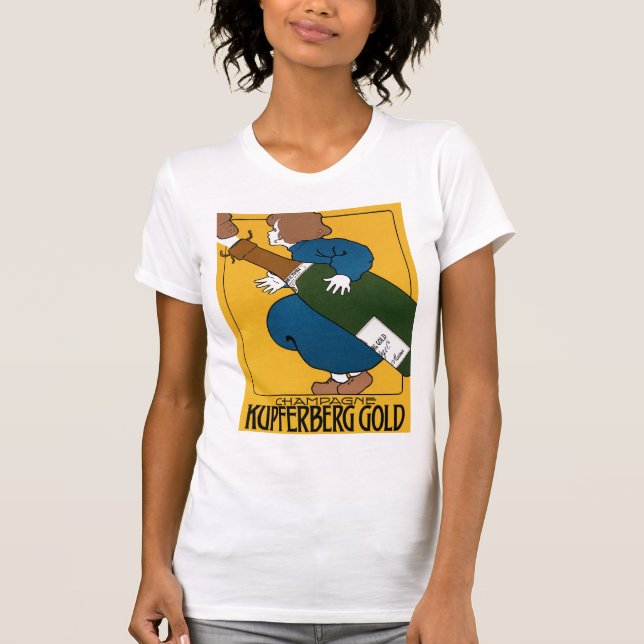 T-shirt Ouro de Champagne Kupferberg (Frente)