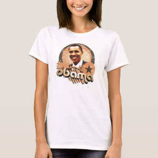 T-shirt Ouro de Obama