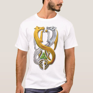 T-shirt Ouro e prata Kelpie