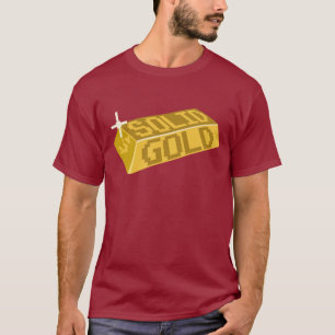 T-shirt Ouro maciço