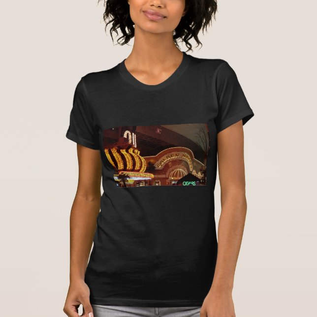 T-shirt Ouro Nugget Las Vegas (Frente)