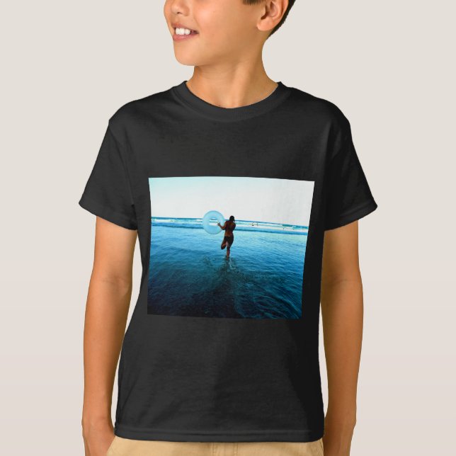 T-shirt Ousar tomar o mergulho (Frente)