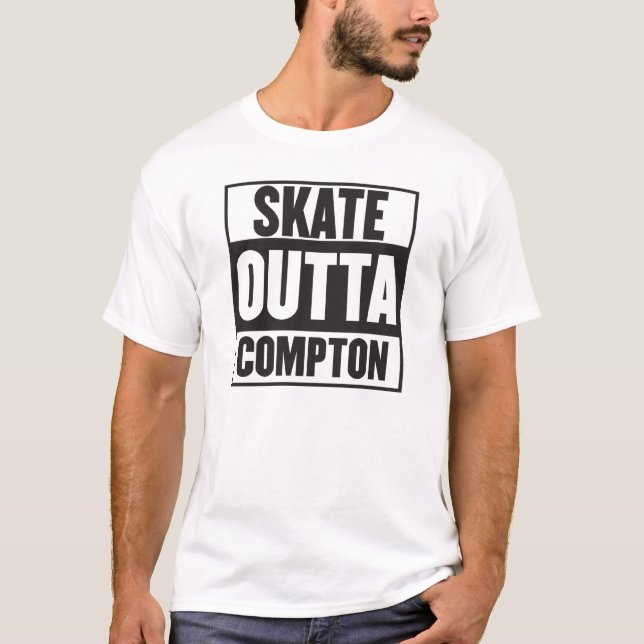 T-shirt Outta Compton do skate (Frente)